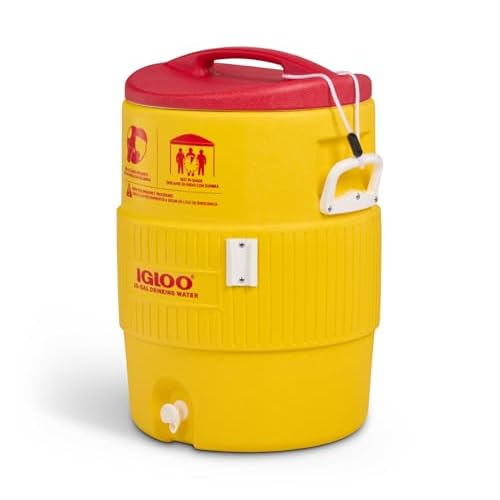 Igloo Sports Cooler | Insulated Beverage Dispenser with Spout |Portable Handwashing Station