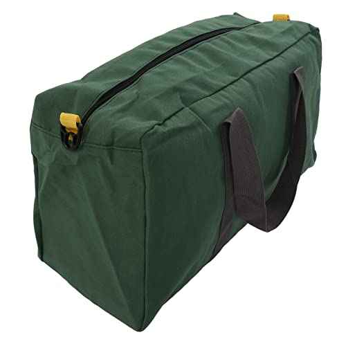 Wide Mouth Hand Tool Bag, Hand Tool Storage Carry Bag Heavy Duty Large Capacity Large for Woodworking Electrician (18 Inch)