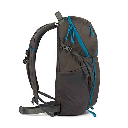 Kelty Asher Day Hiking Pack, 18-85 Liter Capacity, Men¡¯s and Women¡¯s Hiking, Backpacking, Travel Pack, Hydration Compatible, Internal Frame 2023 Model (24L Beluga)