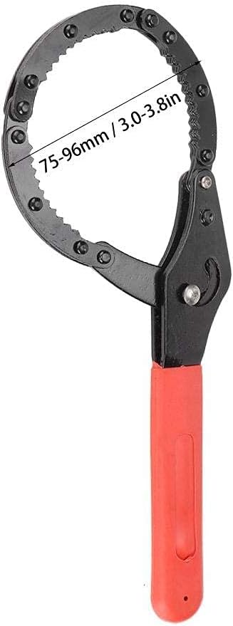 Aramox Oil Filter Wrench, TPR Handle, ABS Material, Stainless Steel