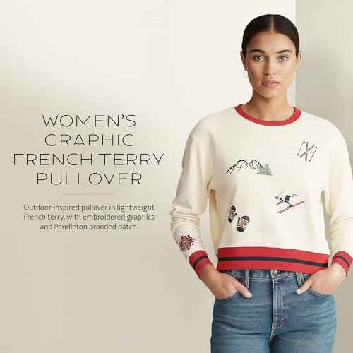 PENDLETON Women's Graphic French Terry Pullover