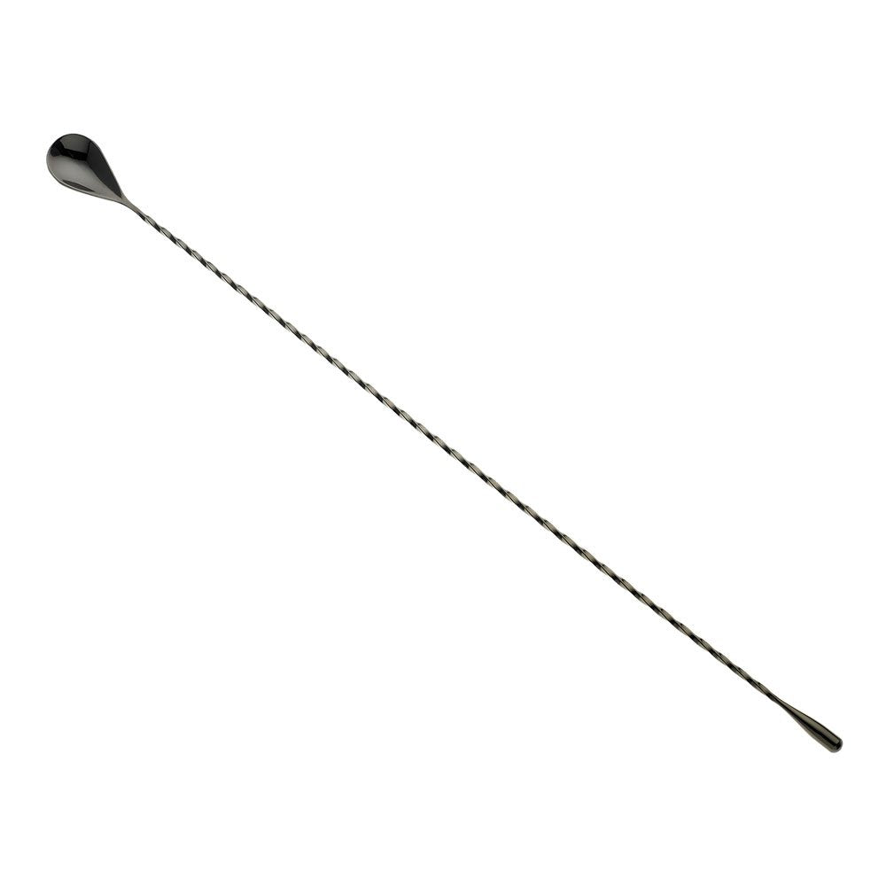 Barfly Bar Spoon, Standard 17 1/8" (43.5 Cm), Gun Metal Black