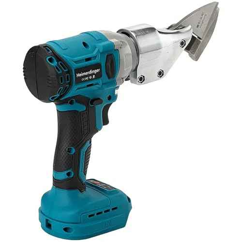 Brushless Cordless Metal Shear for Makita 18V Battery,Heavy Duty Electric Scissors for Cutting Metal/Iron,Stainless Steel,Carpet and Cardboard-Variable Speed