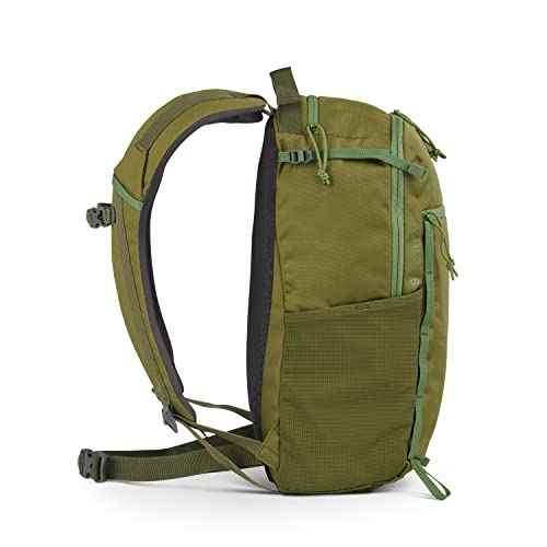 Kelty Asher Day Hiking Pack, 18-85 Liter Capacity, Men¡¯s and Women¡¯s Hiking, Backpacking, Travel Pack, Hydration Compatible, Internal Frame 2023 Model (18L Moss)