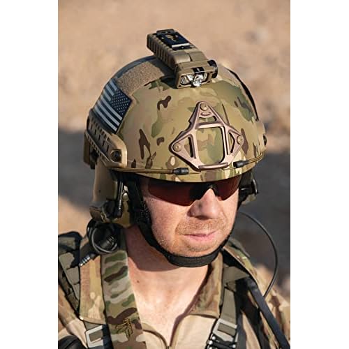 Streamlight 14032 Sidewinder 55-Lumens LED Military Flashlight with (2) AA Alkaline Batteries in Box, Coyote