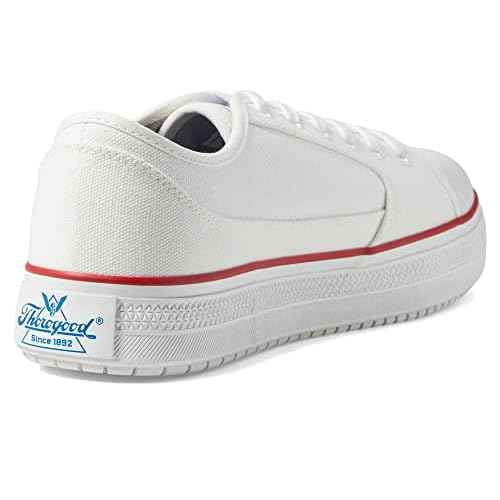 Thorogood Low-Height Warehouse Won Work Shoes for Men with Composite Safety Toe and Slip-Resistant Outsole