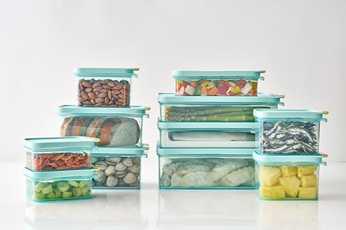 LocknLock Freezer Fit Plastic Freezer Containers | Airtight Stackable Food Storage for Meal Prep | Microwave & Dishwasher Safe | BPA Free Freezer Container with Lid, 750ml - size: 750ml