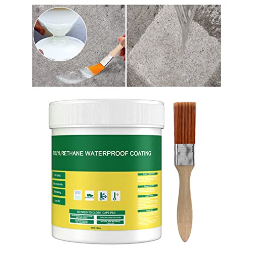 XIRUJNFD Waterproof Insulating Sealant, Invisible Waterproof Anti-Leakage Agent, Waterproof Sealant, Repair Leaks Anywhere in Seconds (100g,1Pc)