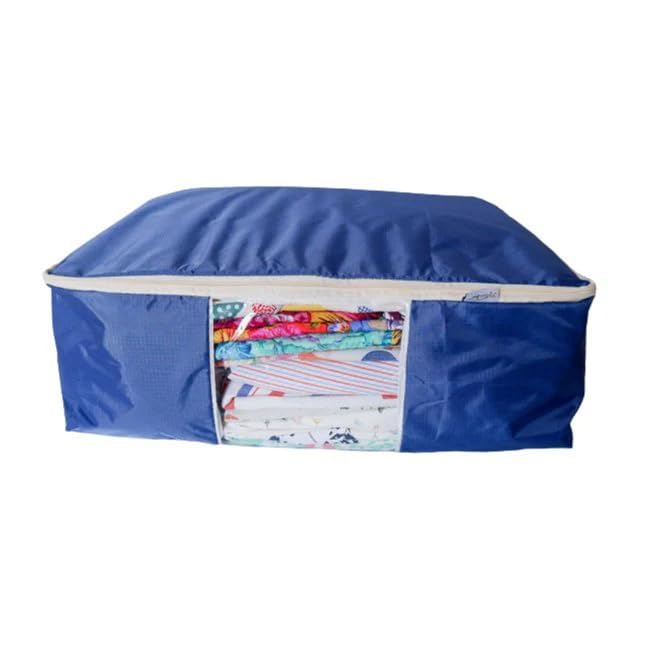 Quilt Storage Bag - Standard Size (22L x 15"W x 8"H) - Night Fall Blue" - color: Night Fall Blue