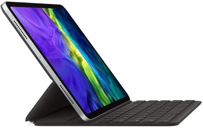 Apple Smart Keyboard Folio: iPad Keyboard case for iPad Pro 11-inch (1st, 2nd, 3rd, 4th Generation) and iPad Air (4th, 5th Generation), Two Viewing Angles, Front Back Protection, French - Black