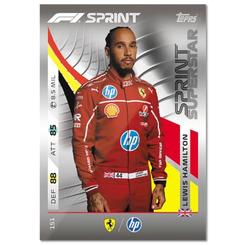 Topps Turbo Attax Formula 1 2025 - Full box - contains 24 packets of Turbo Attax (240 cards).