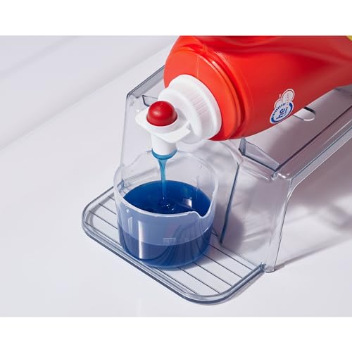 InterDesign iDesign Laundry Detergent Holder,Liquid Detergent Stand for Laundry Room Organization,Clear,(Pack of 6) - size: (Pack of 6)