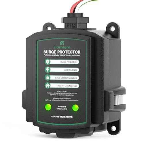 FHSPD36S Whole House Surge Protector for 36,000 Amps, Ultimate Surge Protection, Whole Home Surge Protector, Indoor/Outdoor Use, 120/240V