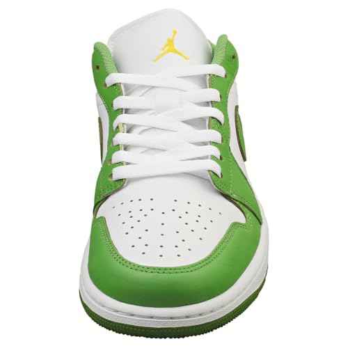 Jordan Men's 1 Low SE White/Chlorophyll-Lightening (HF4823 100) - 9