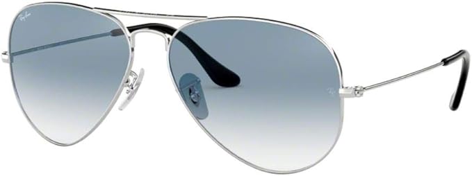 Ray-Ban RB3025 Metal Aviator Sunglasses For Men For Women +BUNDLE with ACCESSORY EYEWEAR KIT