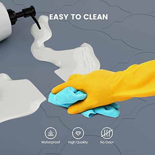 Under Sink Mat, 28" x 19" Silicone Kitchen Cabinet Tray, Waterproof & Flexible Under Sink Liner for Kitchen Bathroom and Laundry Room - size: 19"W x 28"L