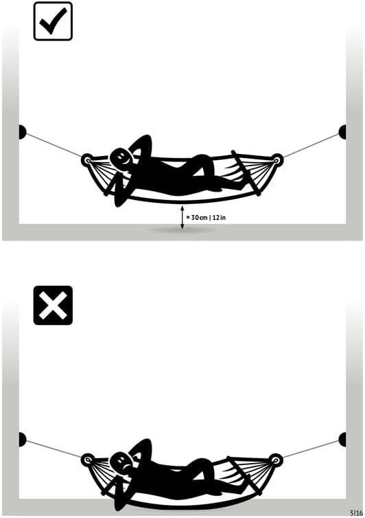 La Siesta® Alisio Hammock with Spreader Bar - Weatherproof Outdoor Hammock, Outside Fabric Tree Hammock 2 Person Hammock -Max 355lbs, Double, Sea Salt