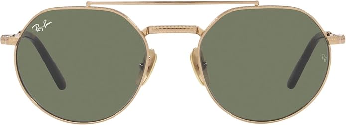 Ray-Ban Unisex Rb8265 Jack II Titanium Round Sunglasses
