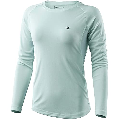 Beretta Women's Ciel Tech Outdoor Casual Performance Lightweight Breathable Quick-Drying Thermal Shooting Long Sleeve T-Shirt