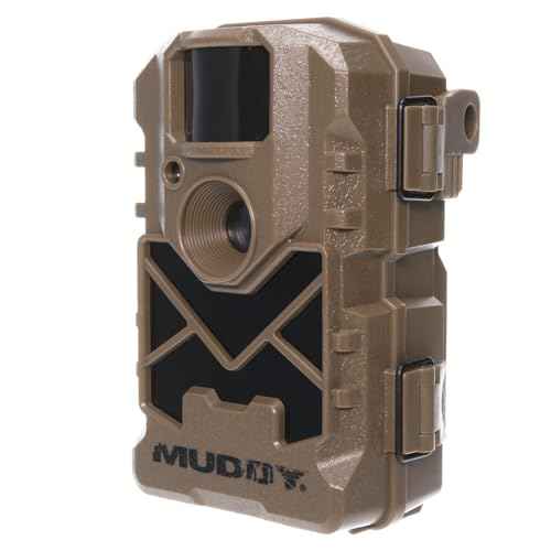 MUDDY Pro Cam 14 MTC100K Combo - 14MP & 480 Video at 30FPS 0.7 Sec Trigger Speed 80ft Detection IR Range Durable Hunting Outdoor Scouting Trail Camera, AA Batteries & 16GB Memory Card Included