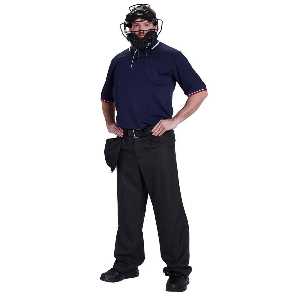 CHAMPRO mens Grey The Field Polyester Baseball Umpire Pant, Grey, 32 US