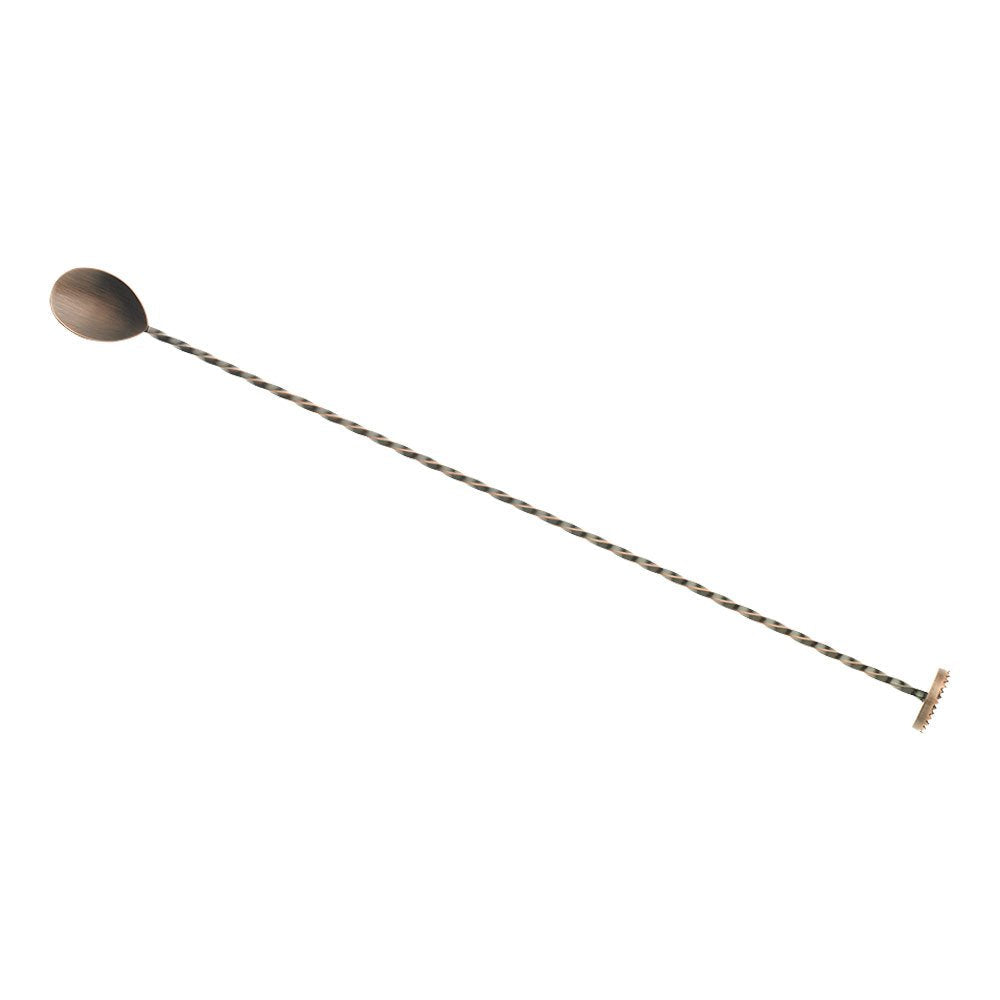 Barfly Bar Spoon, Standard 17 1/8" (43.5 Cm), Gun Metal Black