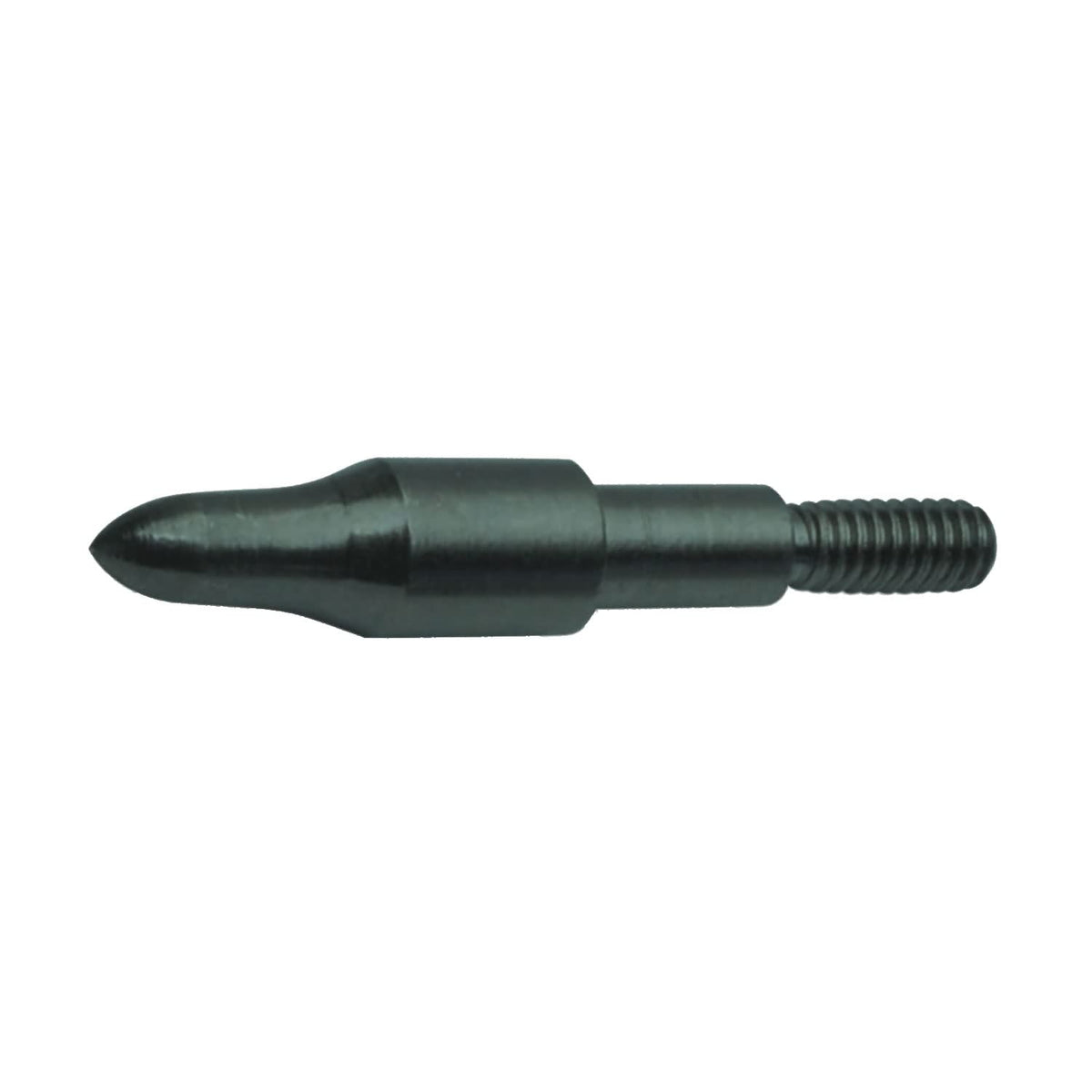 NEW Archery Products 3D Point Durable Steel Screw-in Archery Practice Field Tips - 12 Pack - 125 Grain, 9/32"
