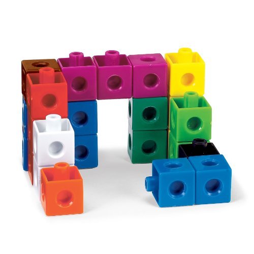 hand2mind Snap Cubes, Math Linking Cubes, Plastic Cubes, Snap Blocks, Color Sorting, Connecting Cubes, Math Manipulatives, Counting Cubes for Kids Math, Math Cubes, Math Counters (Set of 2000)