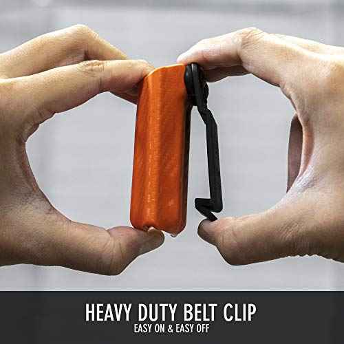 Clip & Carry Kydex Multitool Sheath for The Gerber Suspension - Made in USA - EDC Multi Tool Sheath Holder Holster Cover - Carbon Fiber Black