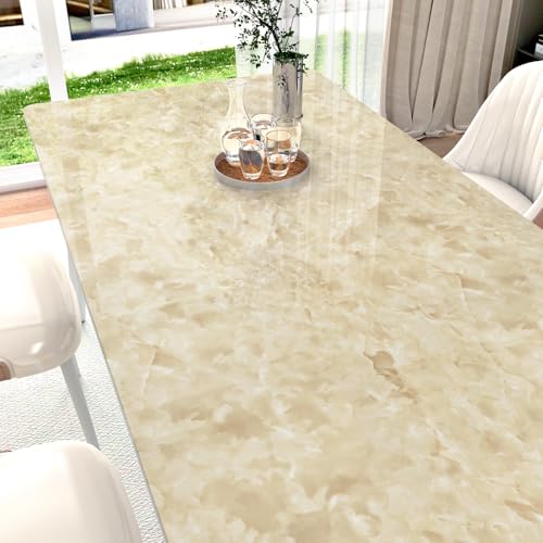 Beige Marble Contact Paper for Countertops Beige Marble Peel and Stick Wallpaper Removable Waterproof Countertop Contact Paper for Cabinets Kitchen Vinyl Wrap Counter Top Covers 15.7"¡¿78.7"