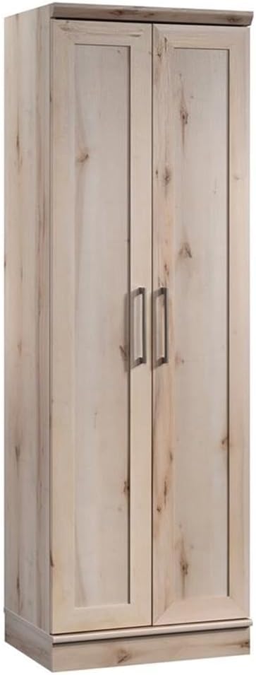 Sauder HomePlus Two Door Storage Cabinet/Pantry Cabinet, Pacific Maple Finish | Two Door, Finish