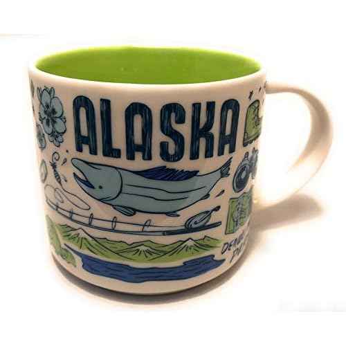 Starbucks ALASKA Been There Series Across the Globe Collection Coffee Mug 14 Ounce
