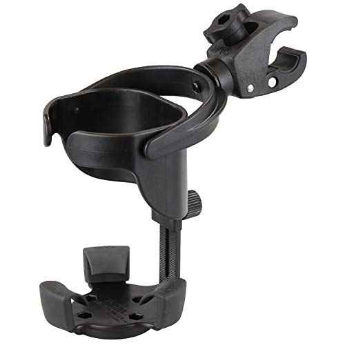 RAM Mounts RAP-B-417-400U Level Cup XL 32 Ounce Drink Holder with RAM Tough-Claw for Motorcycle, ATV/UTV, Bike