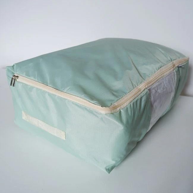 Quilt Storage Bag - Standard Size (22L x 15"W x 8"H) - Winter Green" - color: Winter Green