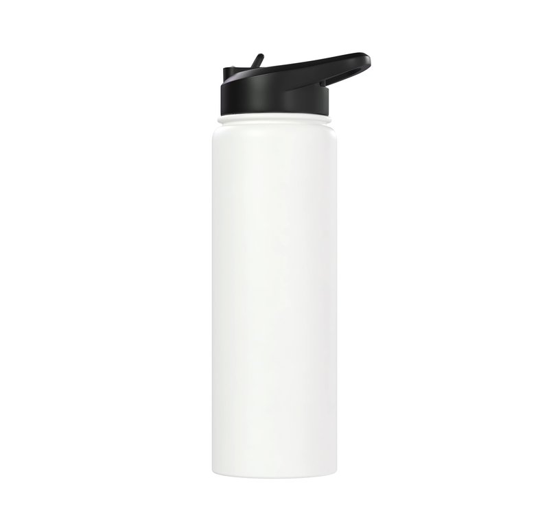 Funny Bernedoodle Peeking Dog Mom Dad Owner Stainless Steel Insulated Water Bottle