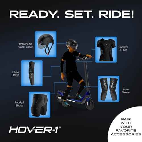 Hover-1 Ziggy Folding Kick Scooter for Kids (5+ Year Old) | Features Lean-to-Turn Axle, Solid PU Tires & Slim-Design, 110 LB Max Load Capacity, Safe