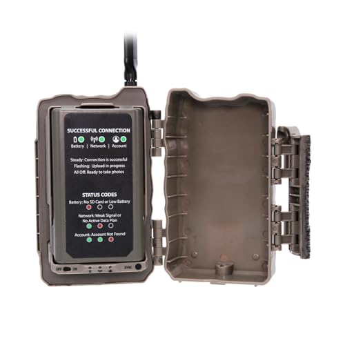 Stealth Cam Deceptor MAX Dual Sim 40MP Photo & 1440P QHD Video No-Glo LED Hunting Cellular Trail Camera, Available on AT&T & Verizon