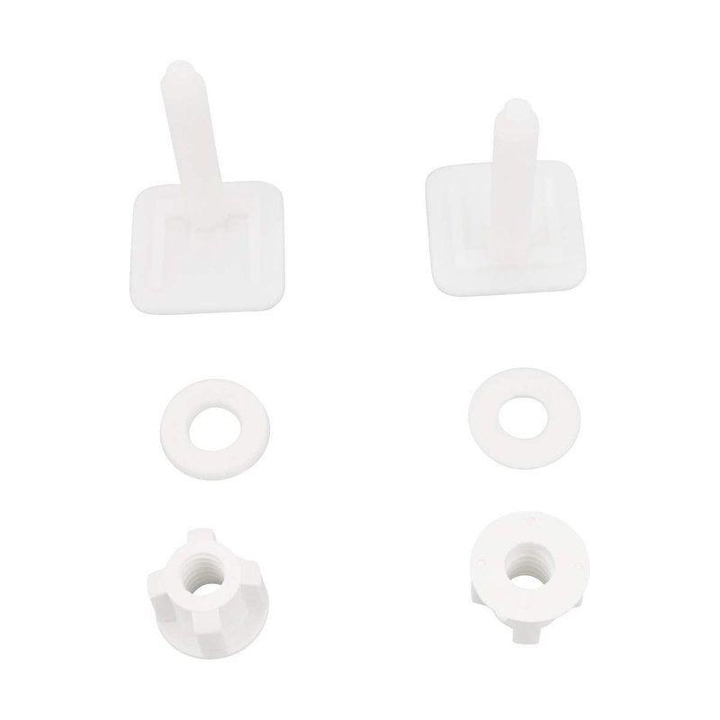 Renovators Supply Manufacturing White Plastic Soft Close Toilet Seat Elongated Slow Close Toilet Seat With Adjustable Mounting Hardware