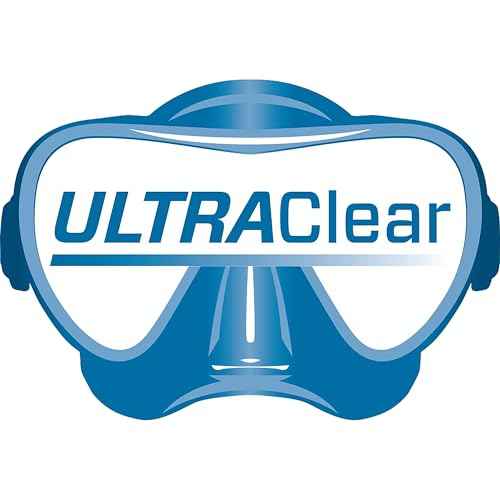 SCUBAPRO Zoom Scuba Mask with Ultra Clear Dual Lens and Lens-Change System for Optical Lenses for Diving, Full Black