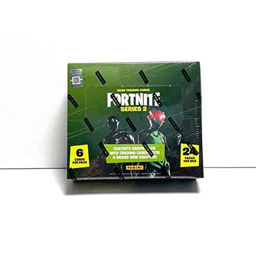 Panini Fortnite Series 2 Trading Card Box 24 Packs 6 Cards Per Pack
