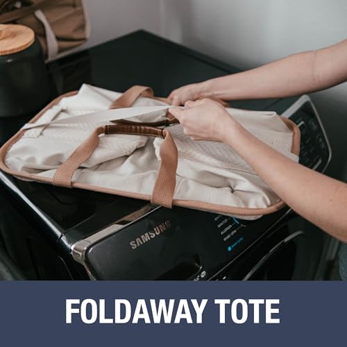 CleverMade Collapsible Laundry Caddy – Foldable Laundry Hamper & Tote, XXL 64L Pop-Up Laundry Basket with Handles, Space-Saving Laundry Organizer for Home & Travel, 2 Pack - LUXE Navy Noir - color: LUXE Navy Noir