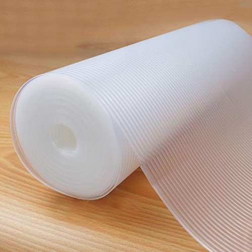 Shelf Liner, Non-Slip Cabinet Liner, Washable Oil-Proof for Kitchen Cabinet, Shelves, Refrigerator, Storage, Desks, 20 Inches x 20 FT, Non Adhesive Drawers Liner… (20 Inches x 20 FT, Thickened) - size: 20"W x 240"L