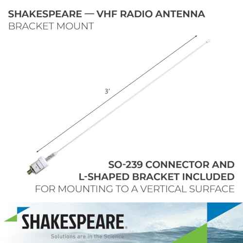 Shakespeare 5242-A 36" Stainless Steel Antenna with Quick Disconnect