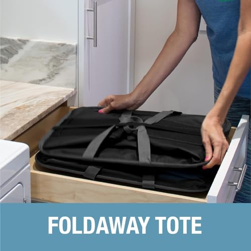 CleverMade Collapsible Laundry Caddy – Foldable Laundry Hamper & Tote, XXL 64L Pop-Up Laundry Basket with Handles, Space-Saving Laundry Organizer for Home & Travel, 2 Pack - Charcoal Gray - color: Charcoal Gray