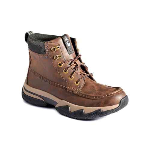 BASS OUTDOOR Women's Leather Lace Up Cushioned Insole Water Resistant Boot Hiking