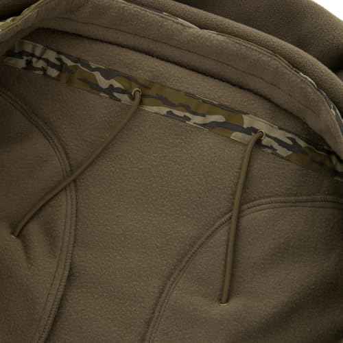 Drake Waterfowl Eqwader MST Camo 1/4 Zip Jacket, Waterproof, Fleece-Lined, Adjustable Cuffs, Men¡¯s Hunting Pullover