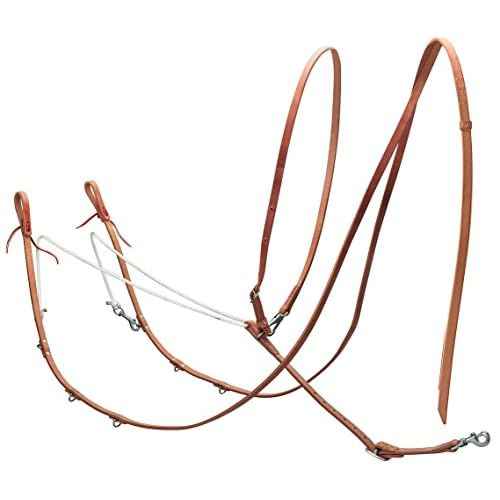 Weaver Leather Harness German Martingale, 1 Count (Pack of 1), Russet