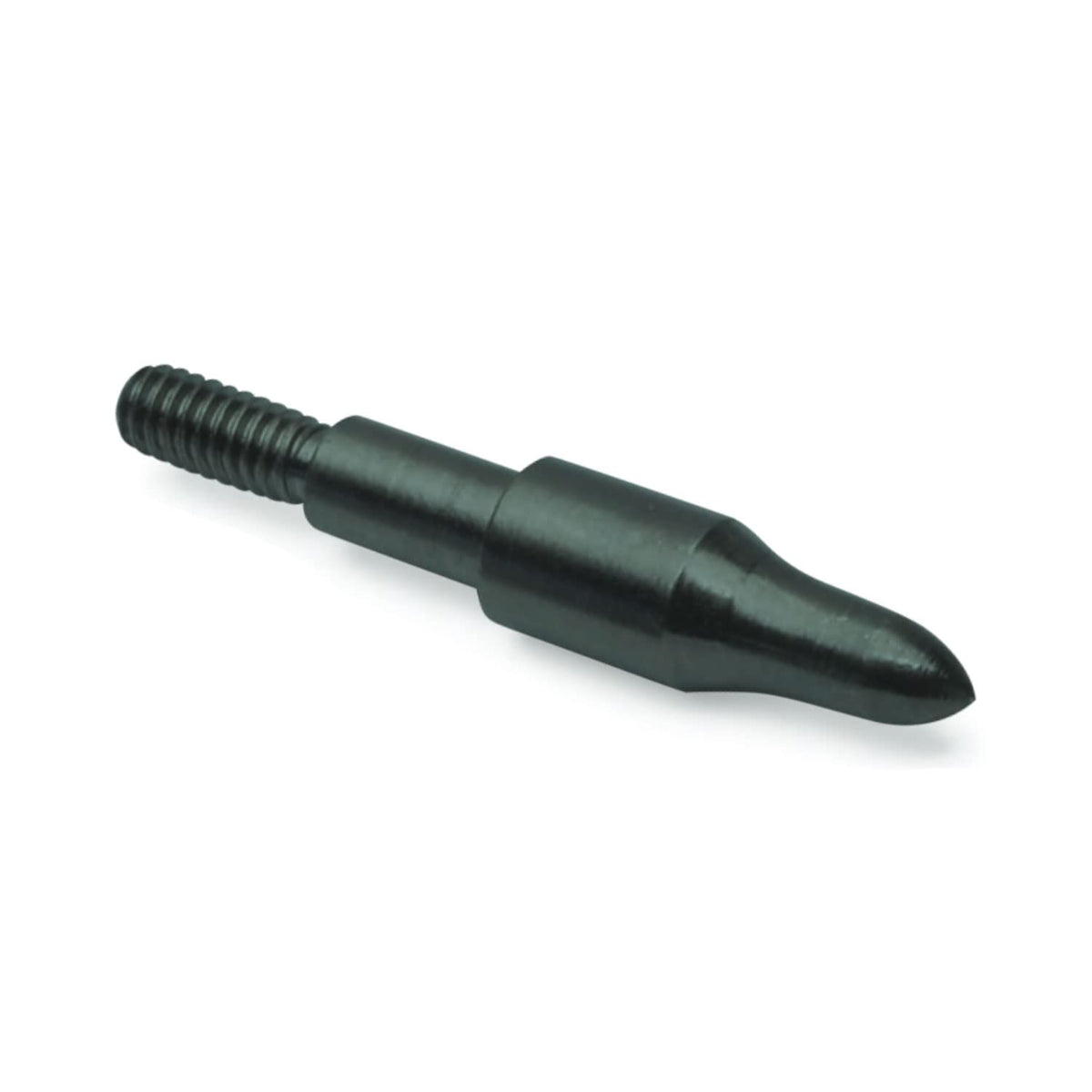 NEW Archery Products 3D Point Durable Steel Screw-in Archery Practice Field Tips - 12 Pack - 125 Grain, 9/32"