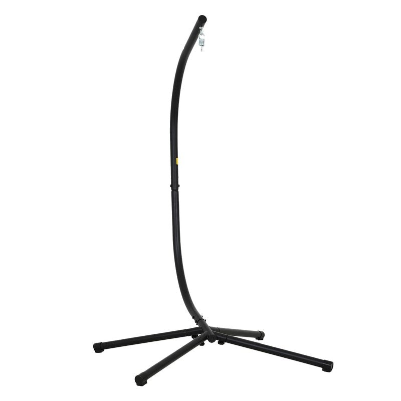 FDW Hammock Chair Stand, Outdoor Solid Steel Heavy Duty Construction for Hanging Hammock, Hanging Stand Max Load 400 LBS Air Porch Swing - 360 Degree Rotation