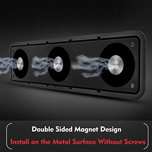 Magnetic Ammunition Holder, Gun Magnet Double Sided,Gun Magazine Storage/Organizer in Shelf, Cabinet, Locker, Vault, Desk,Door, Ammo Gun Safe Accessories Mount for Pistol, Handgun Mags&Clips - size: 2 Pack Magnetic Ammunition Holder